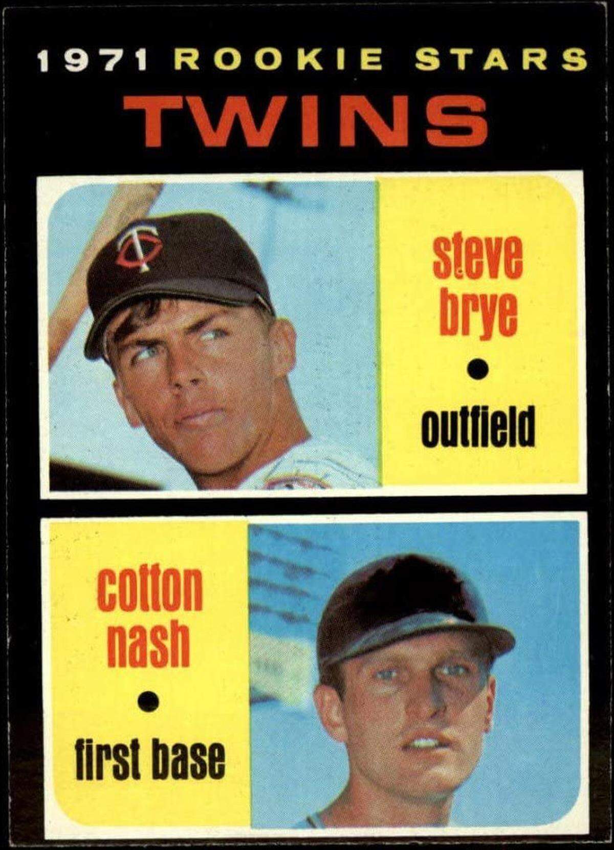 You can find Cotton Nash’s Major League Baseball rookie card (1971 Topps edition) for sale on Amazon.com for $8.50
