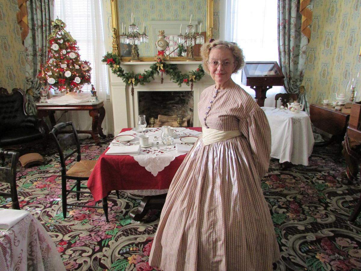 Christmas Tea at Waveland, which is an event space, will run through December. Tickets must be purchased in advance online. Period costume optional.