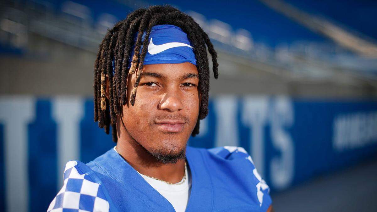 Kentucky wide receiver WanDale Robinson is expected to be selected in the third or fourth round of the NFL Draft.