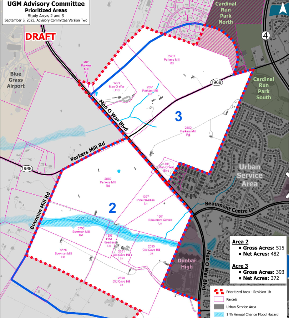 Man O War near the Blue Grass Airport