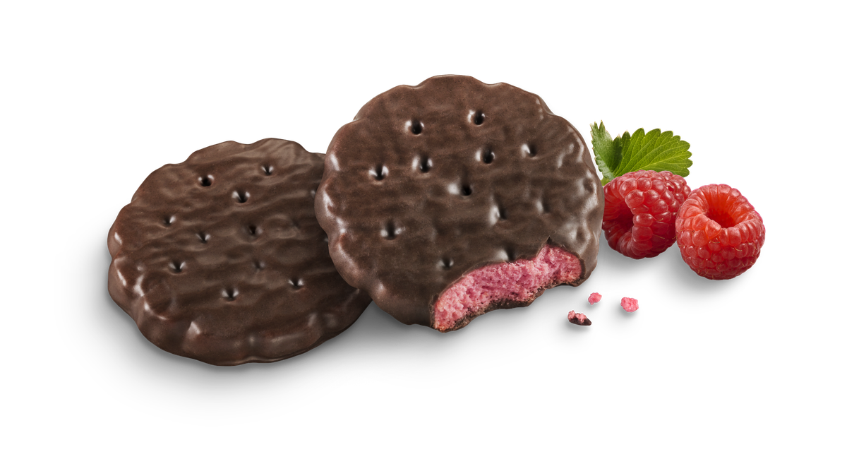 The new Girl Scout cookie Raspberry Rally is a “sister cookie” to the beloved Thin Mint, coated in chocolate but with raspberry inside.