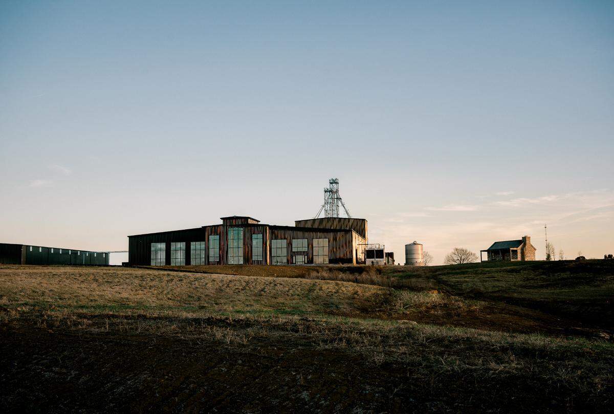 The Garrard County Distilling Co. sits on 210 acres in Lancaster, south of Lexington.