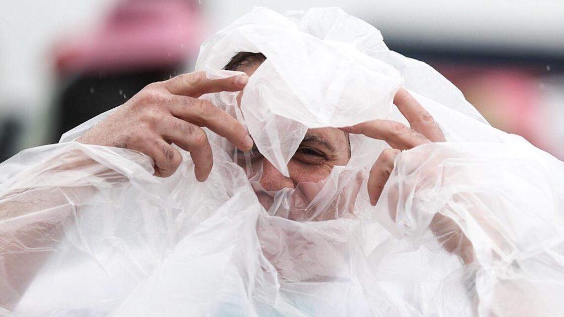 Crowd at the 2019 Kentucky Derby came prepared for the rain, but not for the result.
