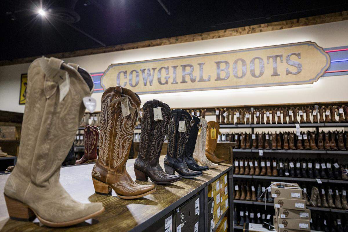 Cavender’s during a tour on Thursday, Aug. 21, 2025, at Fayette Mall in Lexington, Ky. 