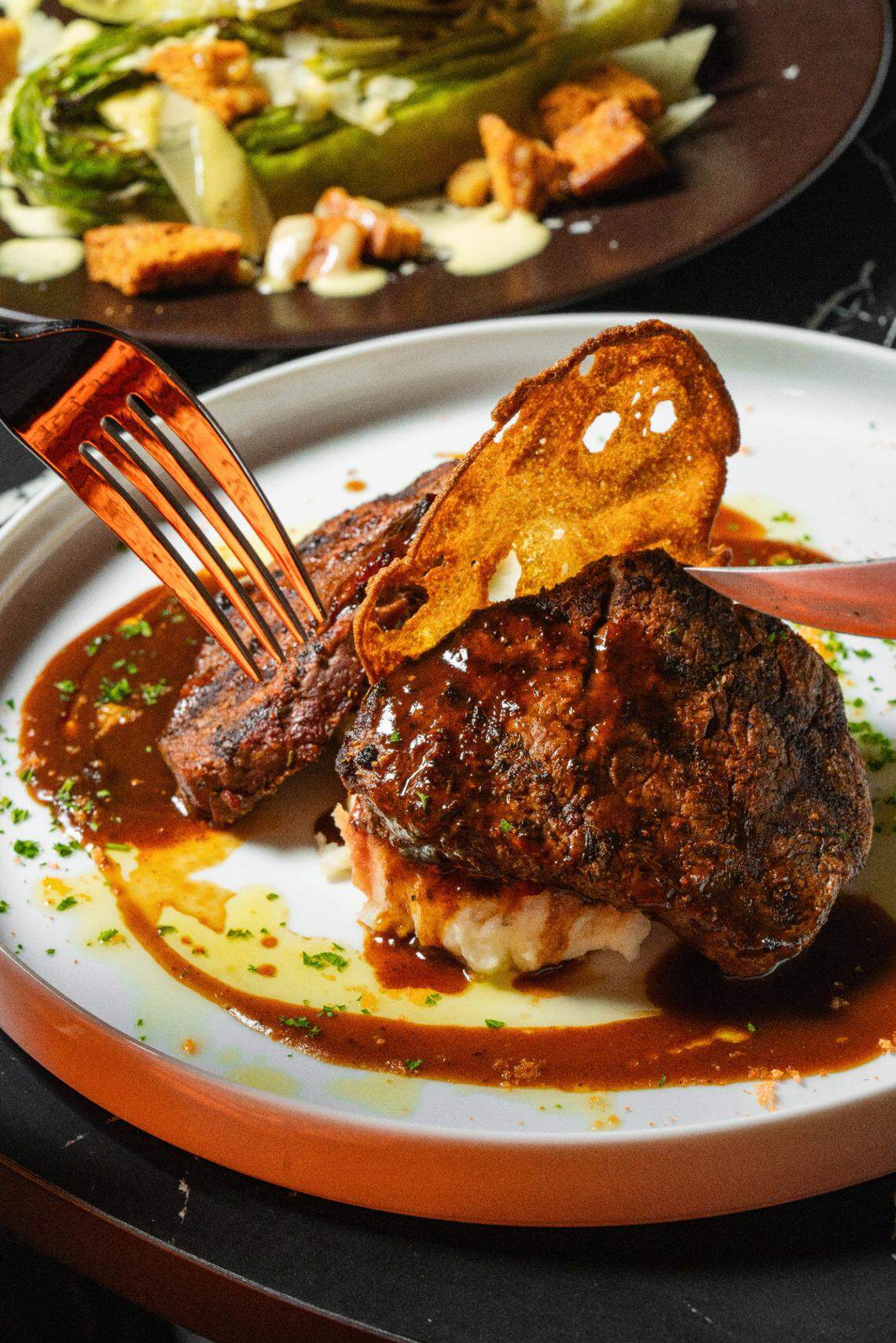 Cypress & Oak in Frankfort is a classic-style steakhouse with lots of premium beef options.