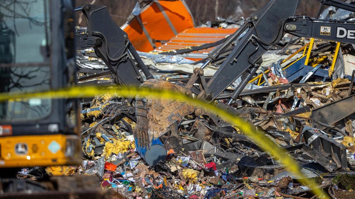 Inmate injured in Mayfield, Ky. factory collapse walked away from hospital, police say