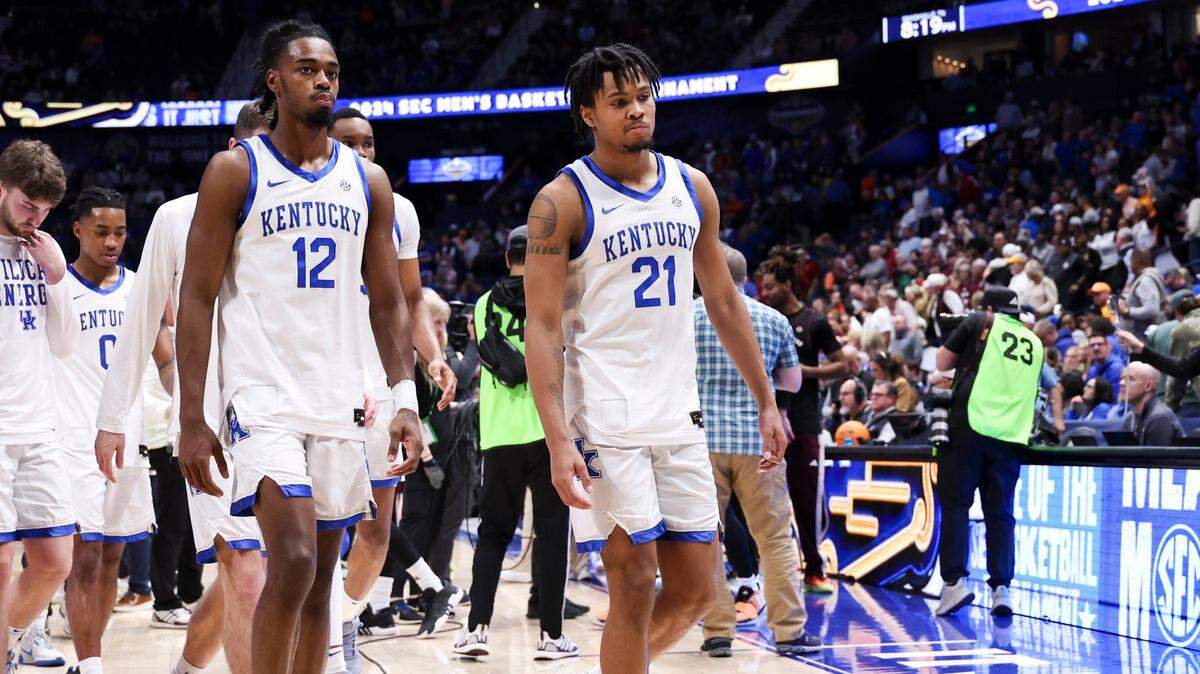 Kentucky basketball falls flat in SEC Tournament. ‘Just wasn’t one of our better games.’