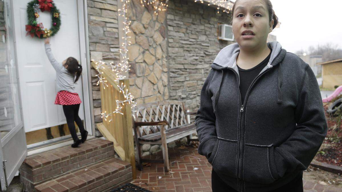 Jessica Cruz has been unable to obtain the title to a mobile home her family owns at Imperial Mobile Home Park and worries that the landowners could force them from their home.