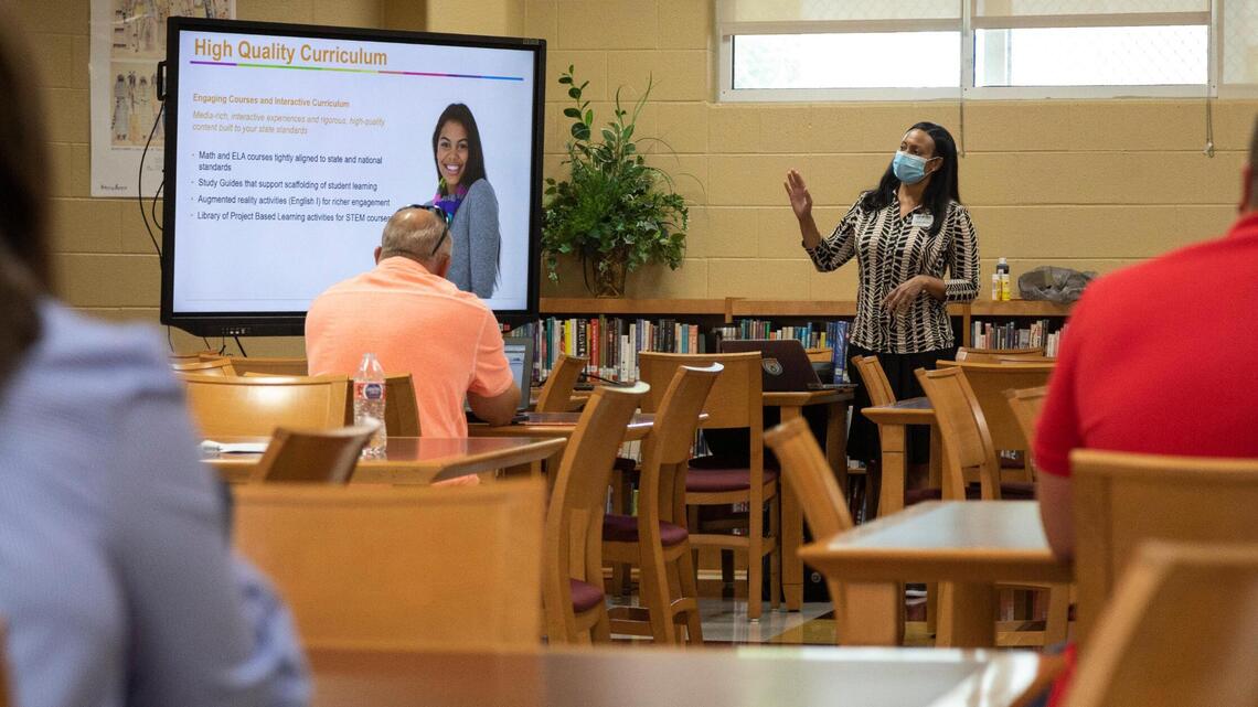 Kentucky schools scramble to reach students on the losing end of the digital divide