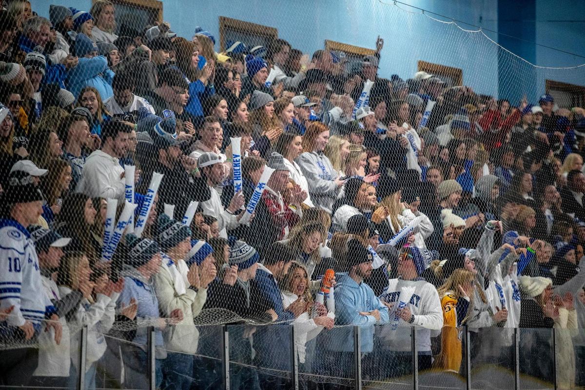 Local naysayers who call out Generation Z for its lack of school spirit clearly haven’t borne witness to a Kentucky hockey game, where students are up against the safety netting celebrating with fellow Wildcats when they score.