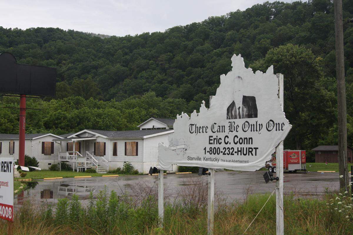 Eric Conn’s offices along U.S. Route 23 in Floyd County sold this week and will be used for commercial development.