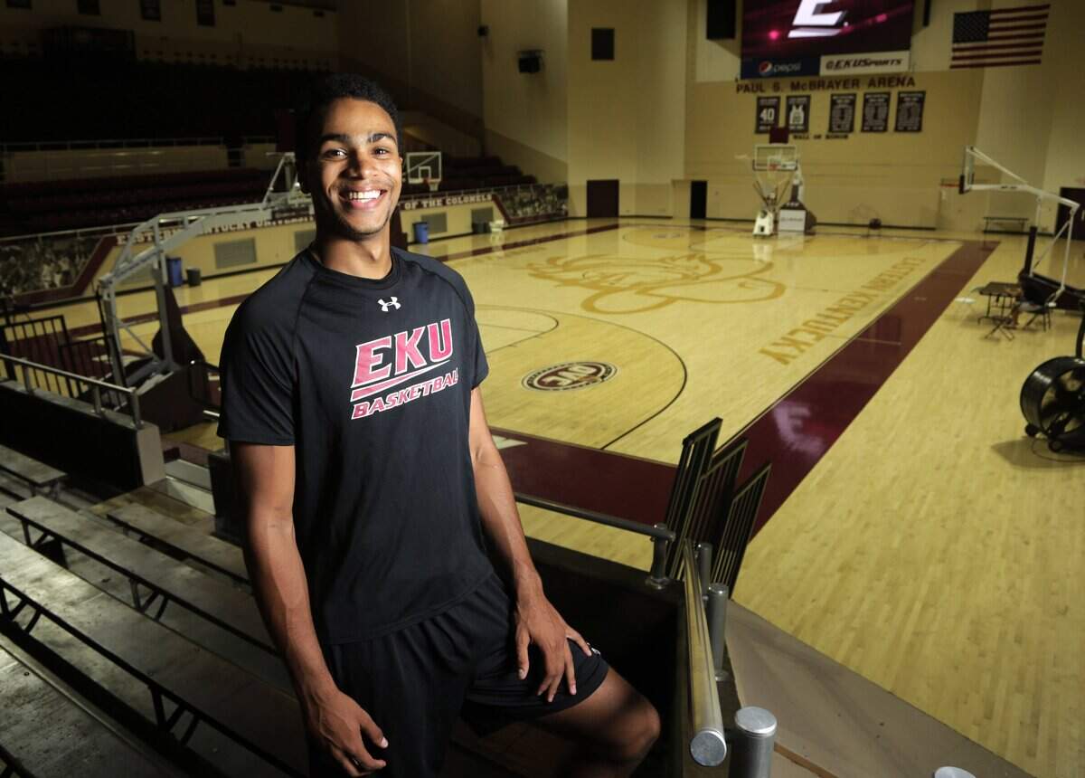 Jackson Davis got to see action in only 16 games at Eastern Kentucky University after transferring from Butler.