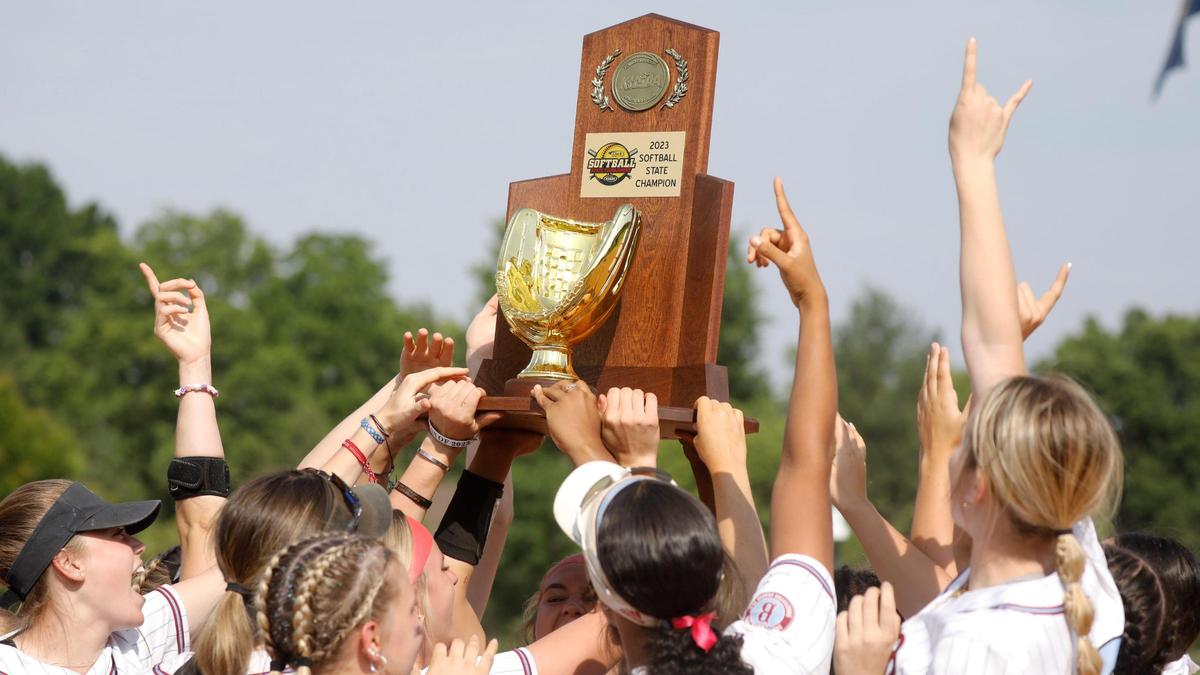 The Ballard Bruins defeated Henderson County 12-4 to earn their second consecutive softball state championship.
