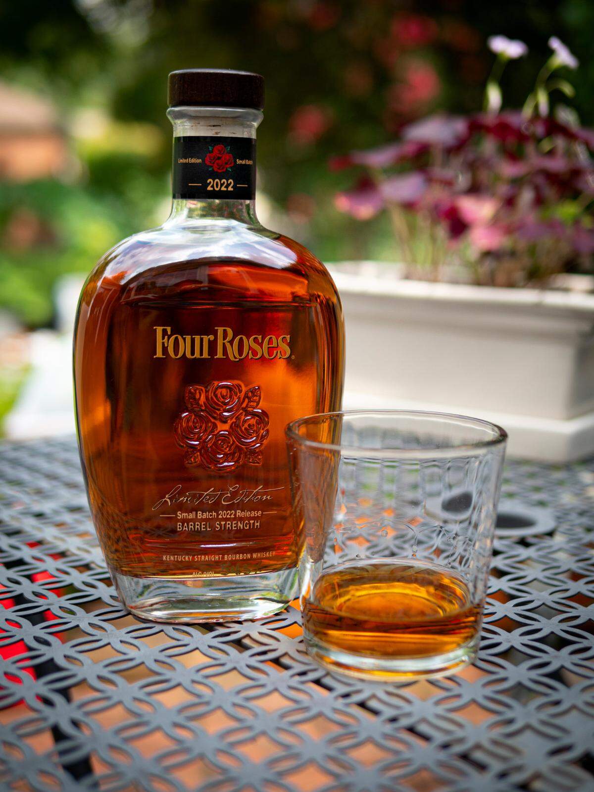 Four Roses will released the 2022 Limited Edition Small Batch in September. But you can register online in August to enter for a lottery to purchase a bottle of the hard-to-find bourbon.