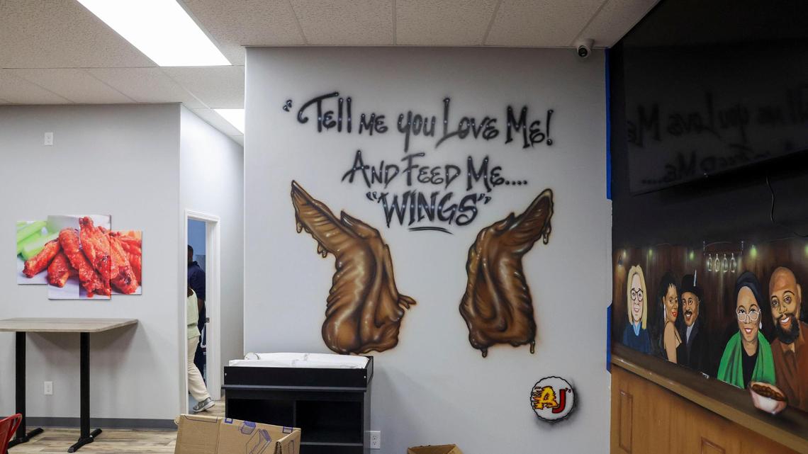 AJ’s Wings & Things will have five scratch-made sauces for its wings.