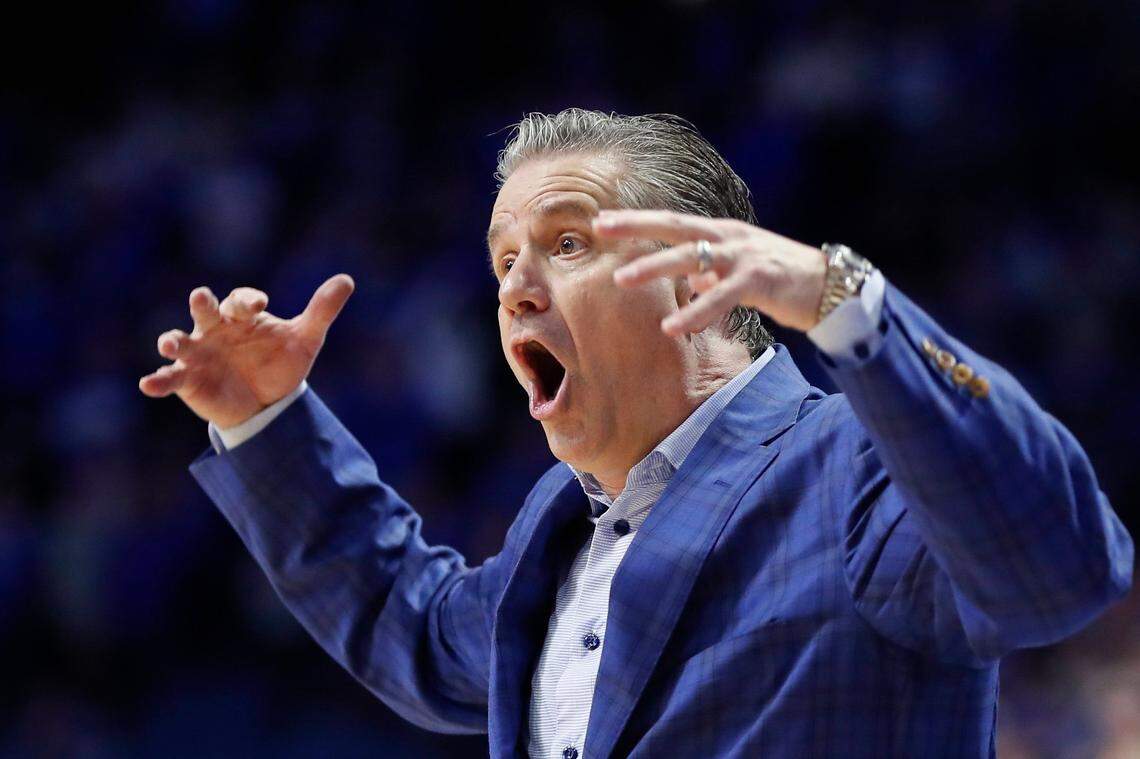 Kentucky Coach John Calipari is lobbying for as many as eight or nine Southeastern Conference teams to make this year’s NCAA Tournament.