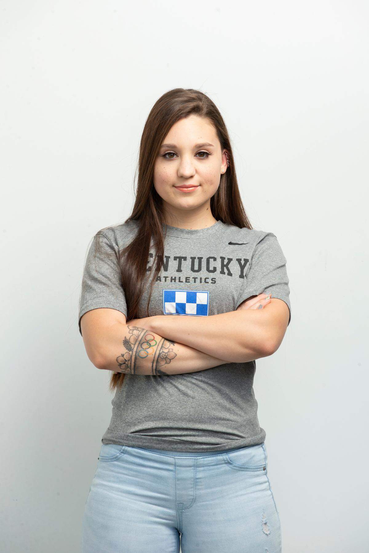 Mary Tucker didn’t begin shooting rifle until she was in high school. She is the two-time defending Great American Rifle Conference individual champion.