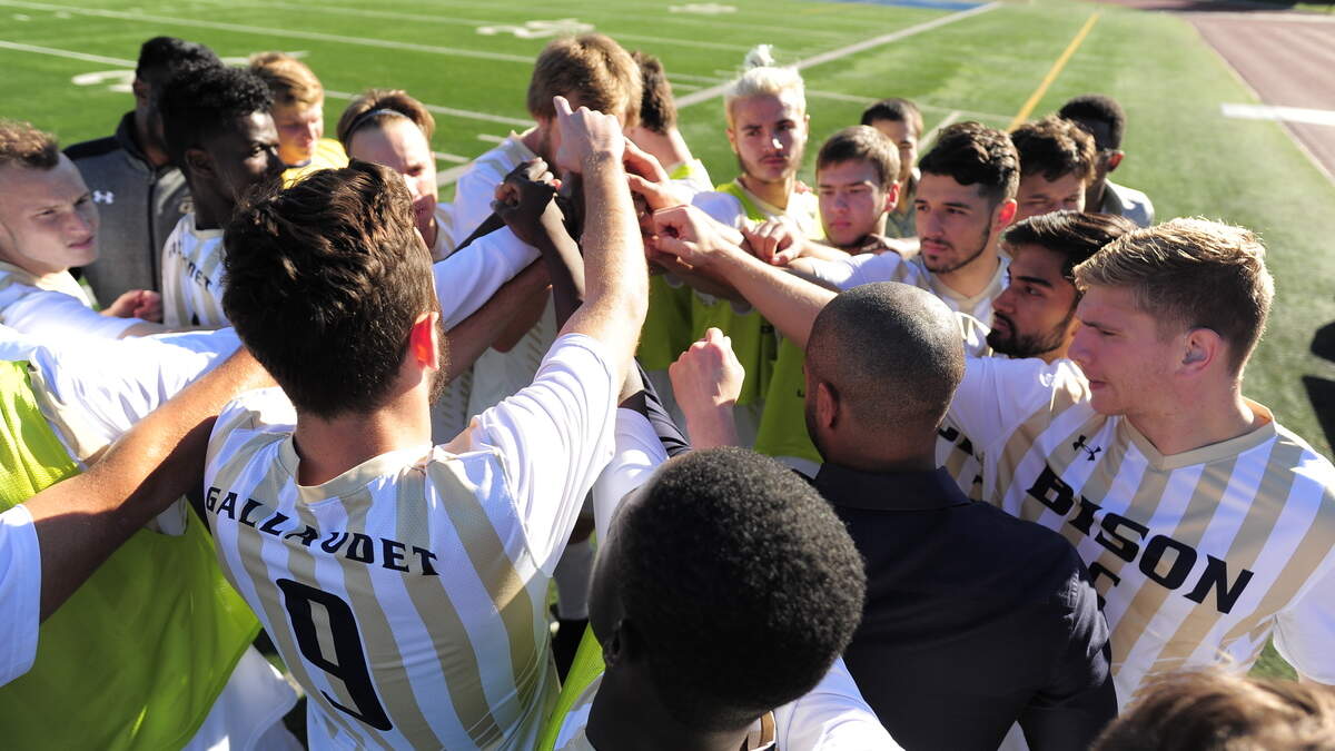“Some players are hard of hearing, some are only 10 percent deafness and some are fully deaf,” Gallaudet University men’s soccer coach Pedro Braz said. “Some have no experience in signing, some are fully deaf and only sign, and some are only voice. You’re bringing so many people in from so many different backgrounds. “