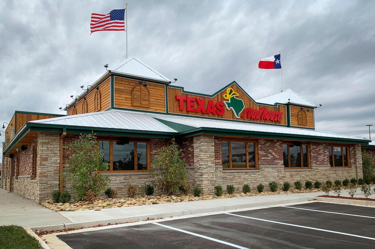 The new Texas Roadhouse at 3116 Richmond Rd. opened in October.