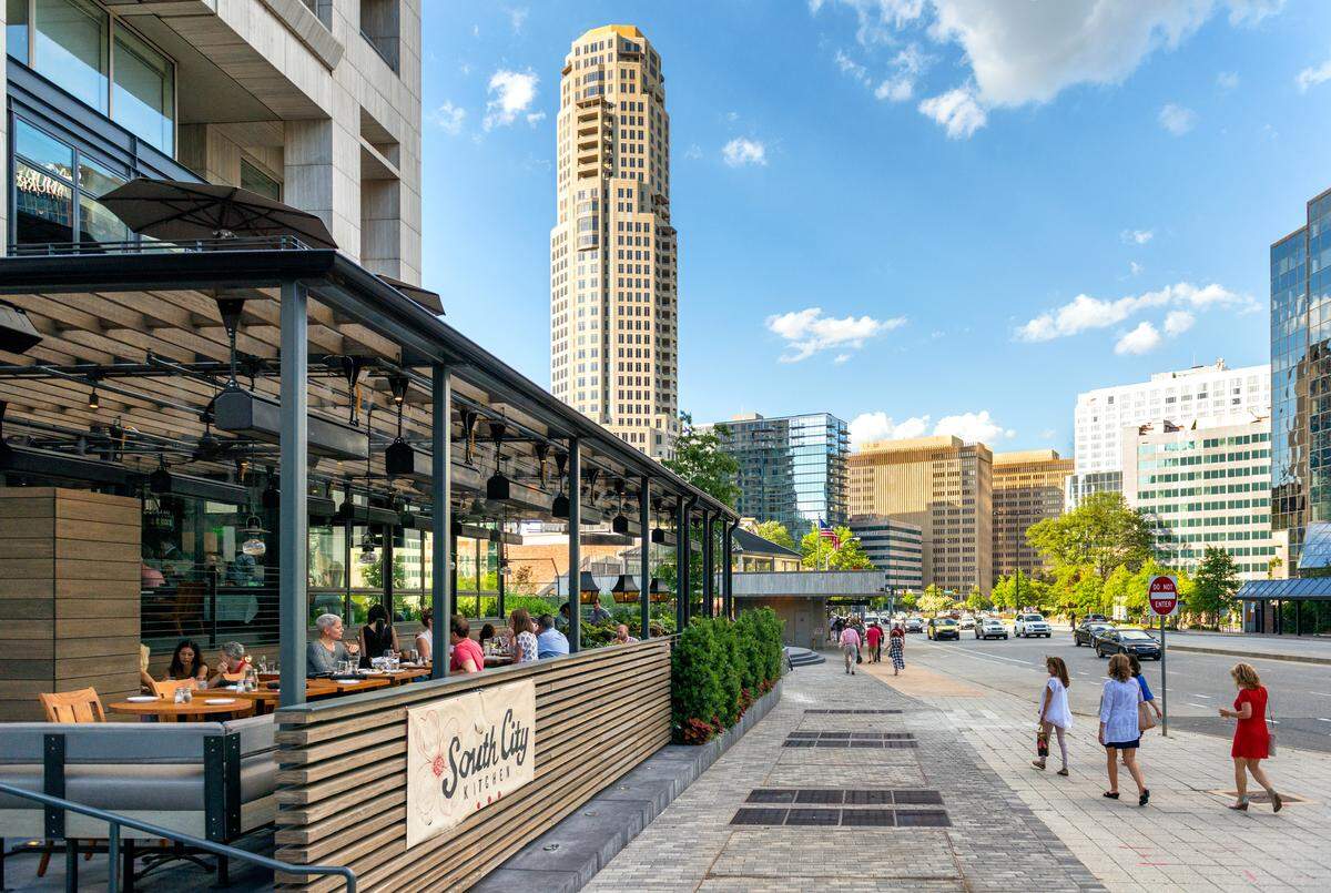 South City Kitchen is a popular brunch spot in the Buckhead neighborhood.