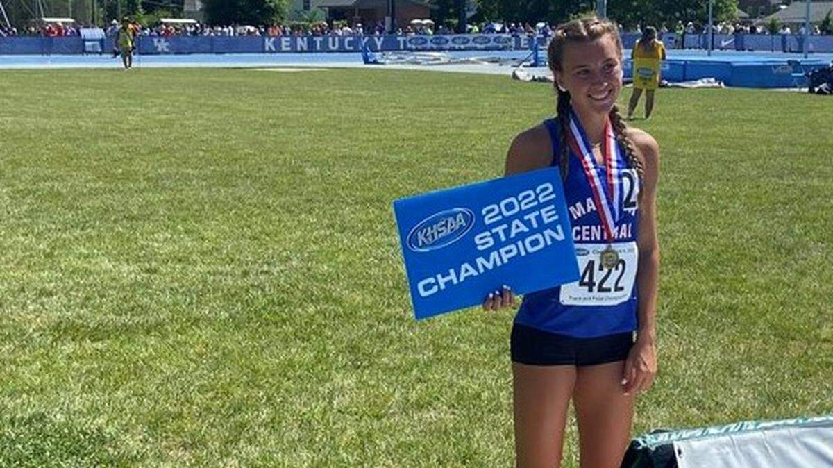 Distance runner Ciara O’Shea of Madison Central was named Gatorade Kentucky Girls Track and Field Player of the Year for her performance on and off the track this spring.