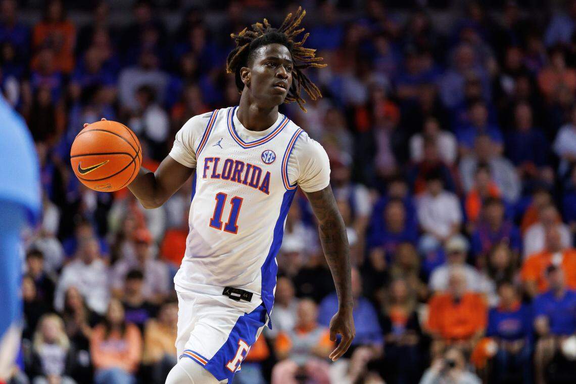 Denzel Aberdeen won a national title with the Florida Gators last season, and he’ll finish his career with the Kentucky Wildcats.