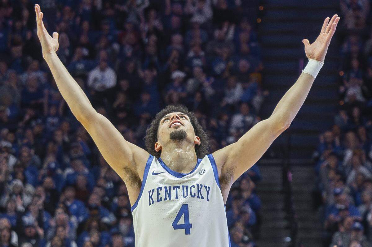 Koby Brea and Kentucky were eliminated from the NCAA Tournament in the round of 16 by Tennessee.