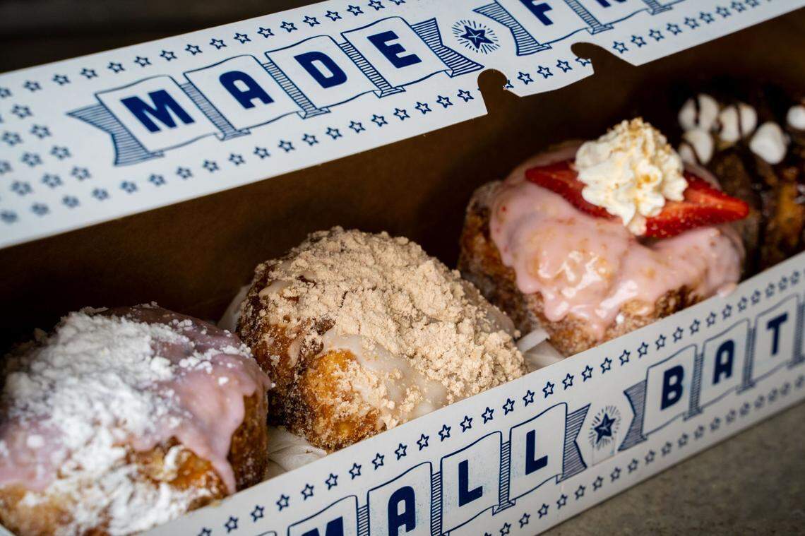Specialty bakery Parlor Doughnuts, which has developed a following with fans, opened in Lexington. Parlor sells flaky croissant-style doughnuts, sometimes referred to as “cro-nuts” with special toppings.