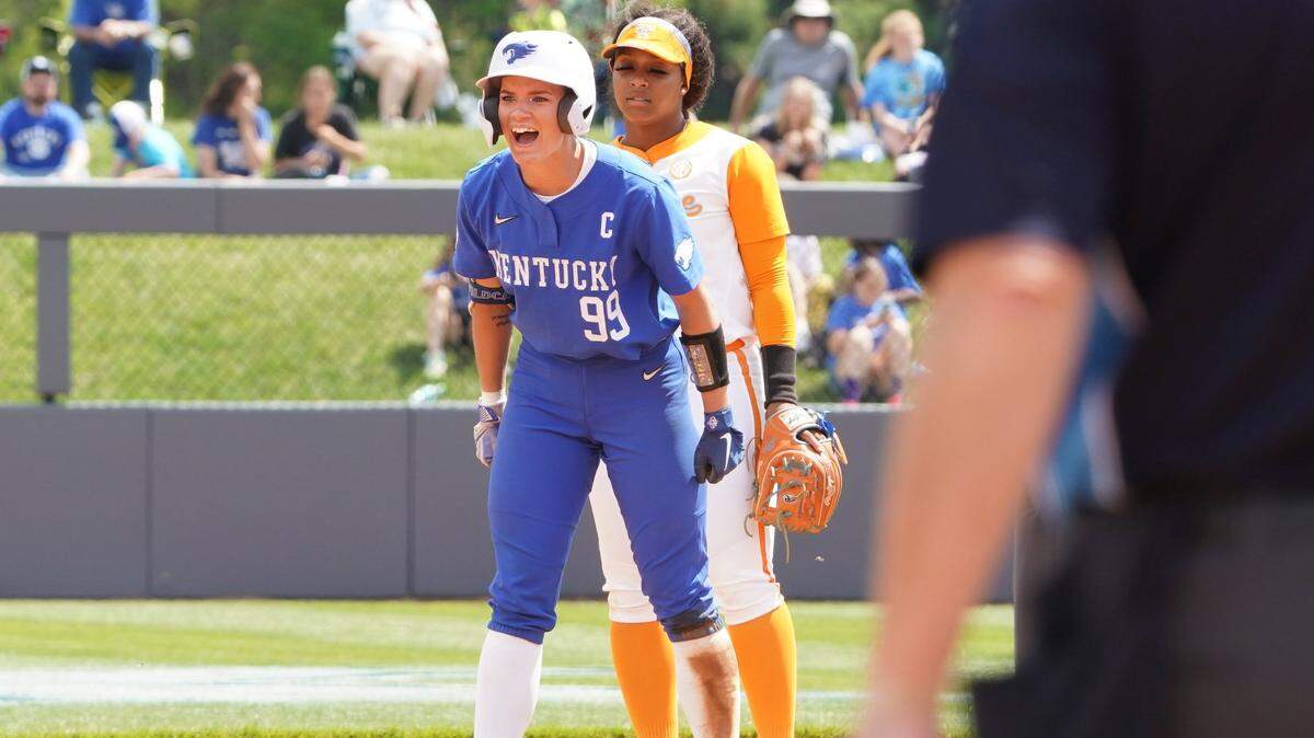 Kayla Kowalik is Kentucky’s leading hitter with a .450 batting average.