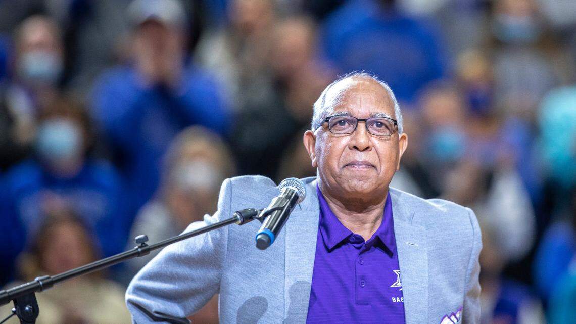 Tubby Smith coached Kentucky for 10 years from 1997-2007, winning the NCAA title in 1998. The High Point alum was hired to coach the Panthers in March 2018.