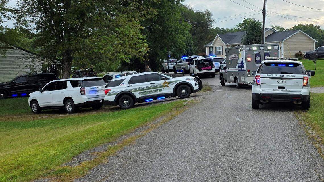 Sheriff’s deputies respond to reports of a shooting in September 2025.