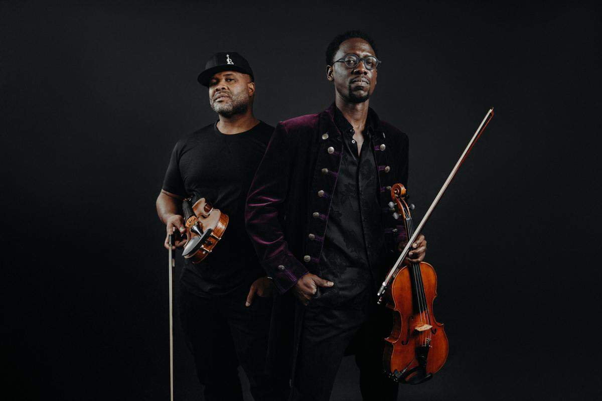 Wil Baptiste and Kev Marcus, collectively known as Black Violin, will play Lexington Opera House on May 1.