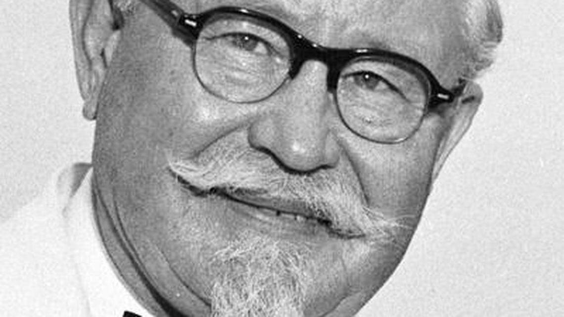 Colonel Harland Sanders, the founder of Kentucky Fried Chicken. Herald-Leader File Photo. 

540530