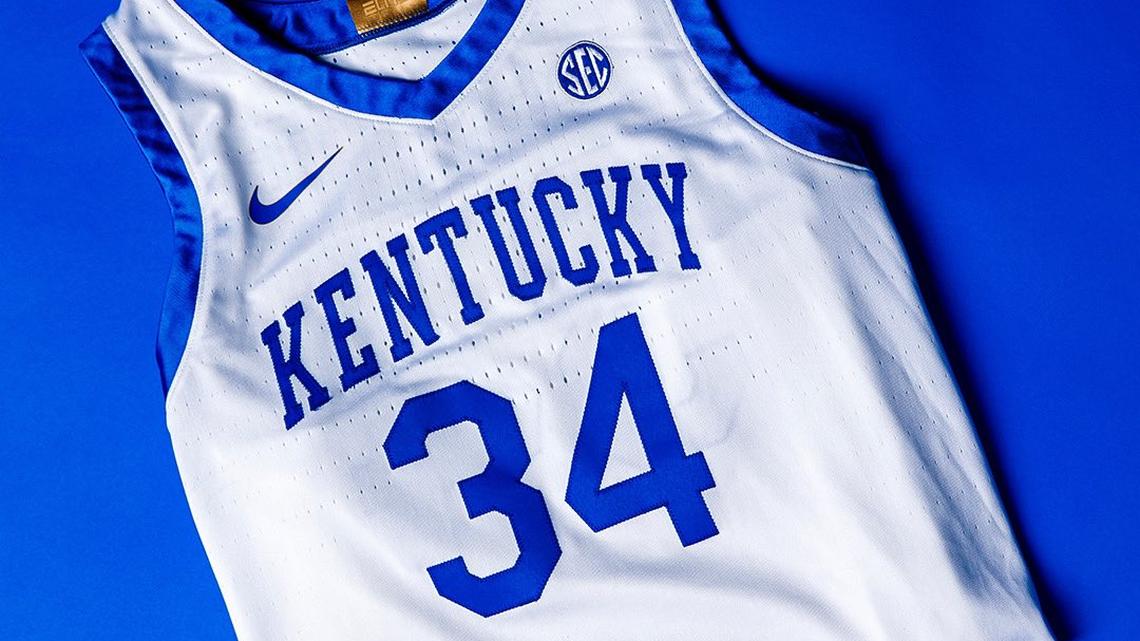 John Calipari tweeted a few photos of the Kentucky Wildcats’ new basketball uniforms for the 2022-23 season.
