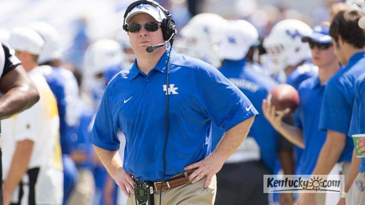 Saturday will be Kentucky Coach Mark Stoops' first taste of the intrastate Cats-Cards rivalry.