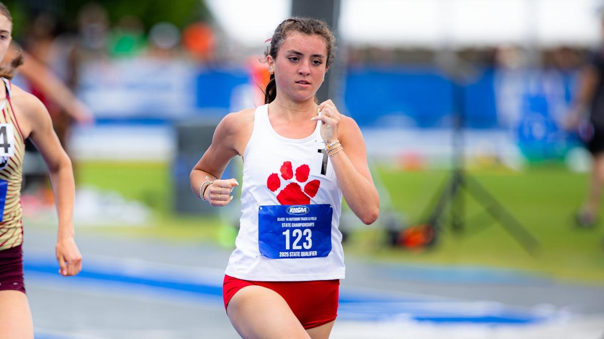 Lily Parke of Beechwood set girls Class A state meet records in winning the 800- and 1,600-meter runs on Thursday. Parke also finished third in the 3,200.