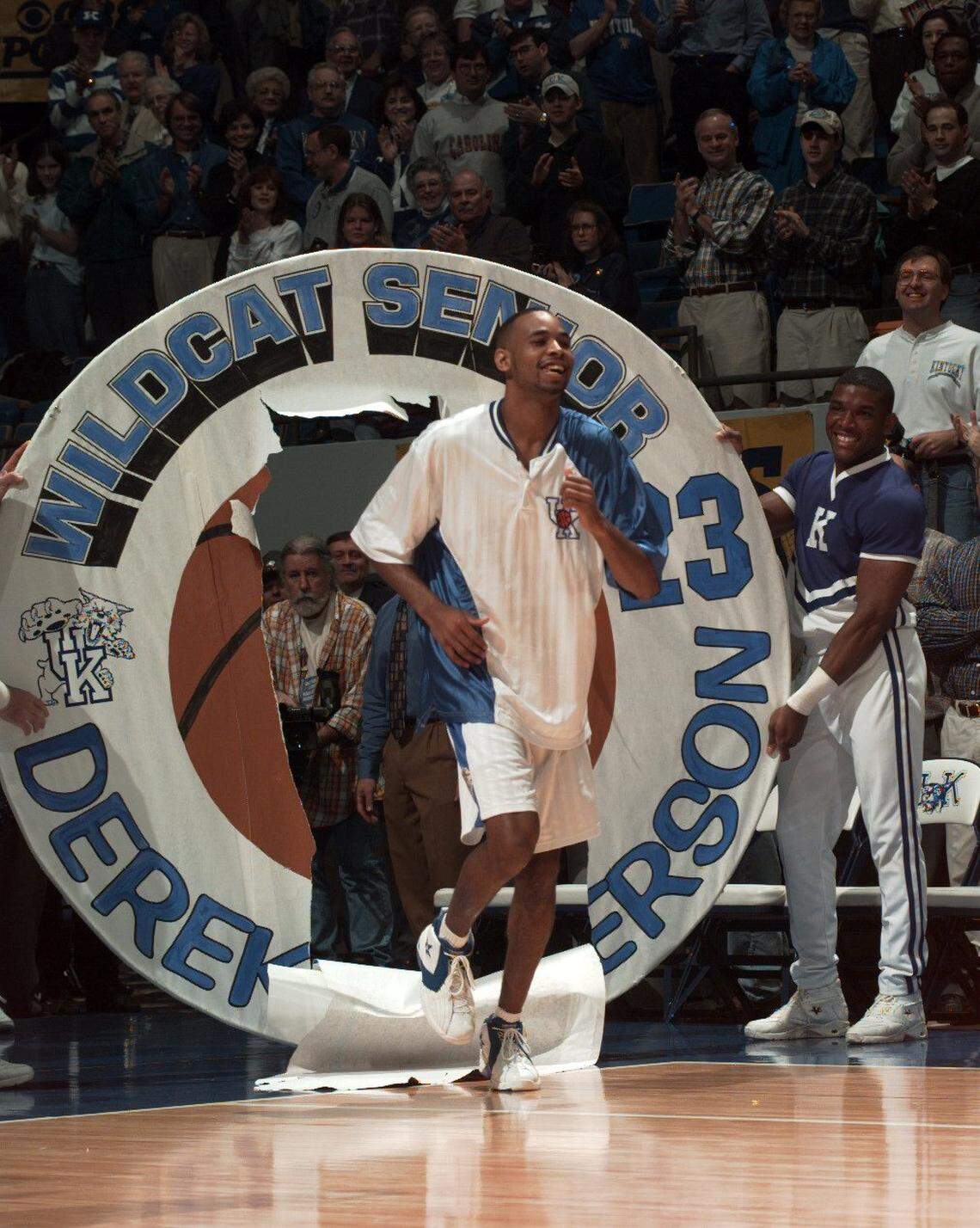 Derek Anderson enjoyed his Senior Day celebration at UK in 1997 but he did not graduate from Kentucky until last Friday. “It’s something good for my kids to see,” he said of completing his degree. “It’s never too late.”
