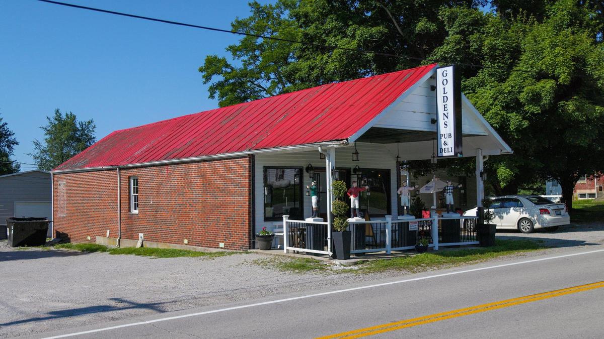 Golden’s Pub & Deli is located in a building that was originally a country store run by Patrick Golden’s grandparents.