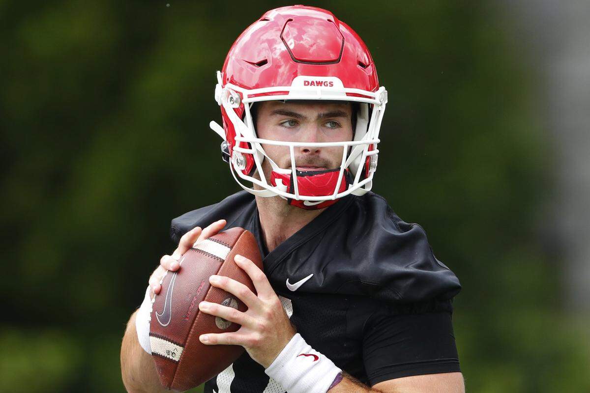 Georgia quarterback Jake Fromm threw his first three interceptions of the season in last week’s 20-17, double-overtime loss to South Carolina.