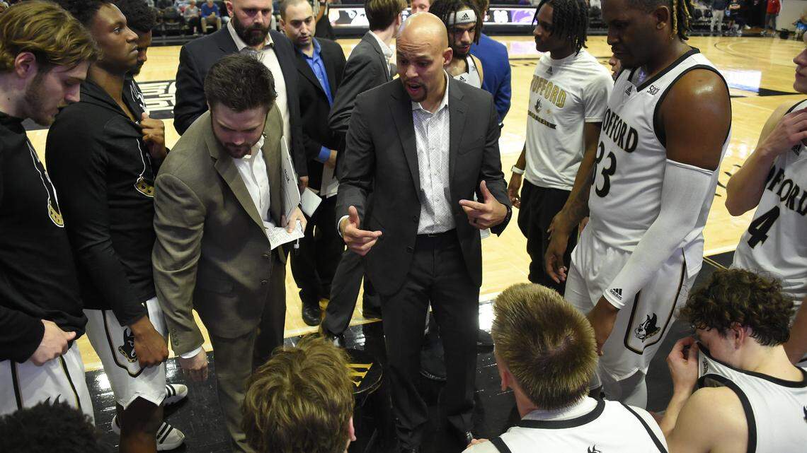 Former Kentucky Wildcats men’s basketball player Dwight Perry became interim head coach of at Wofford College on Dec. 5. Perry has subsequently gone 9-10 as Terriers coach with a 67-62 upset win at Texas A&M of the SEC on Dec. 20.