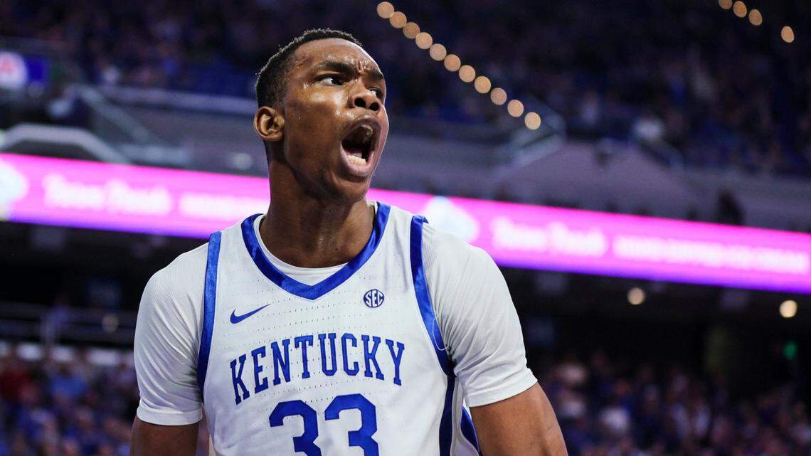 Kentucky freshman Ugonna Onyenso did not play more than three minutes in a game over the final two and a half months of the season, but he’s looking forward to his second year at UK.