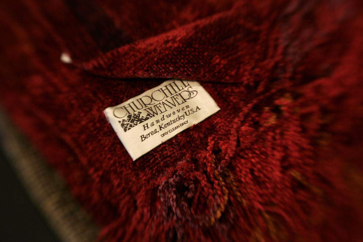 Churchill Weavers was known for its woven throws and blankets.
