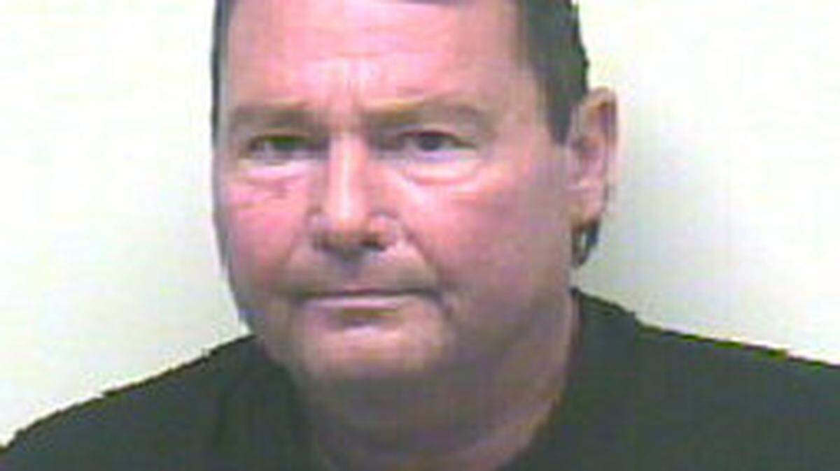 Nunn in his booking picture