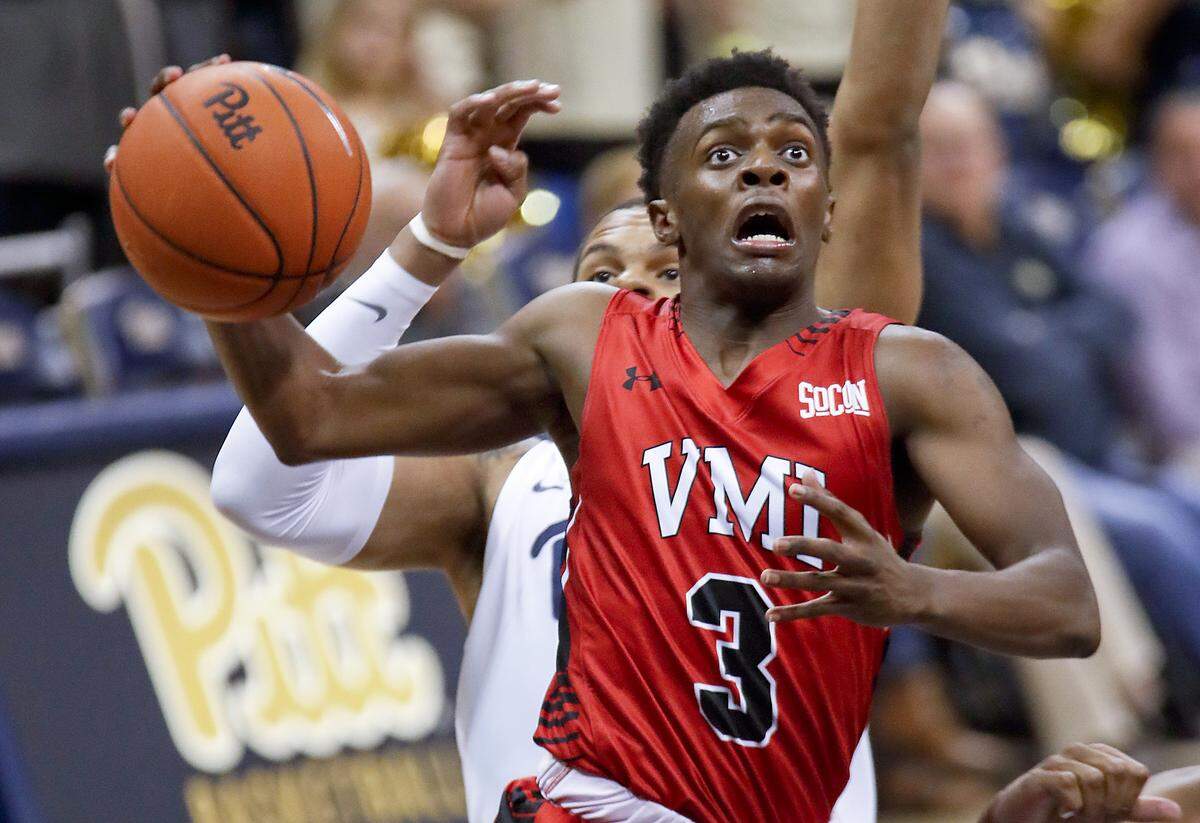 Bubba Parham leads VMI in scoring at 18 points per game. The Keydets enter Sunday’s game with a 3-1 record.