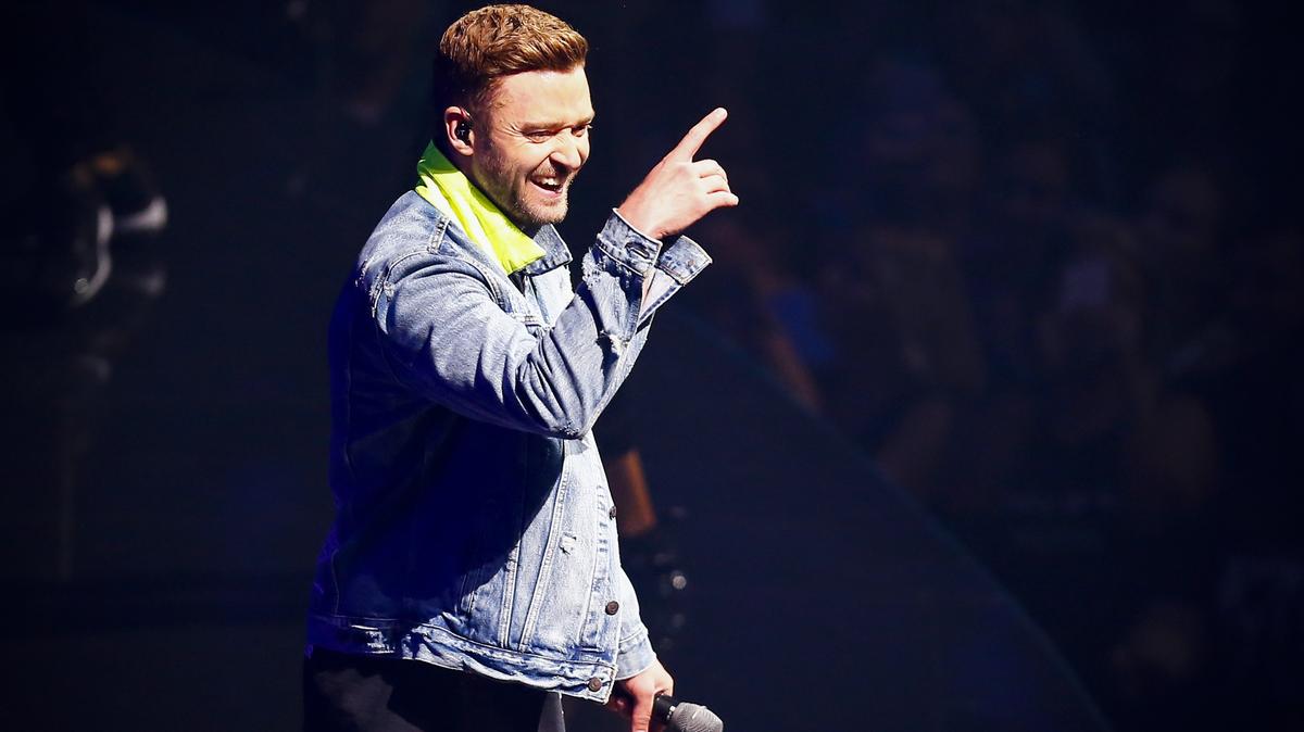 Justin Timberlake performed during the Man of the Woods tour Wednesday at Rupp Arena in Lexington.