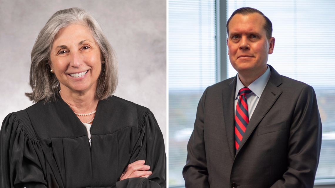 Fayette Circuit Judge Julie Muth Goodman and Kentucky Attorney General Russell Coleman