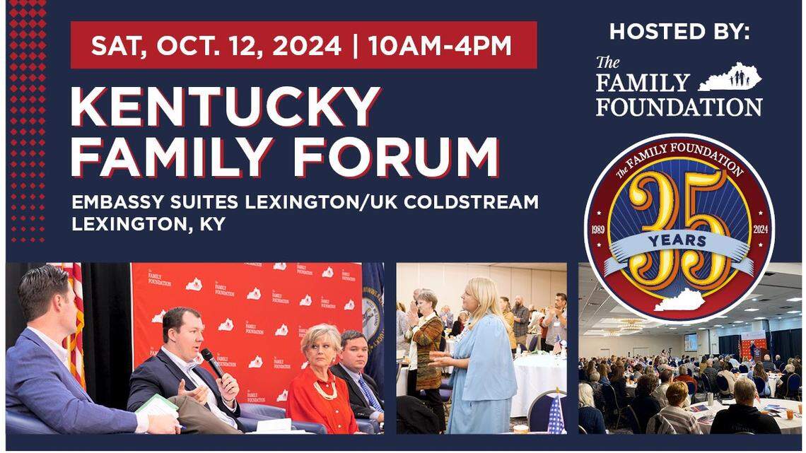 The Family Foundation hosted its second-annual Kentucky Family Forum on Saturday in Lexington.