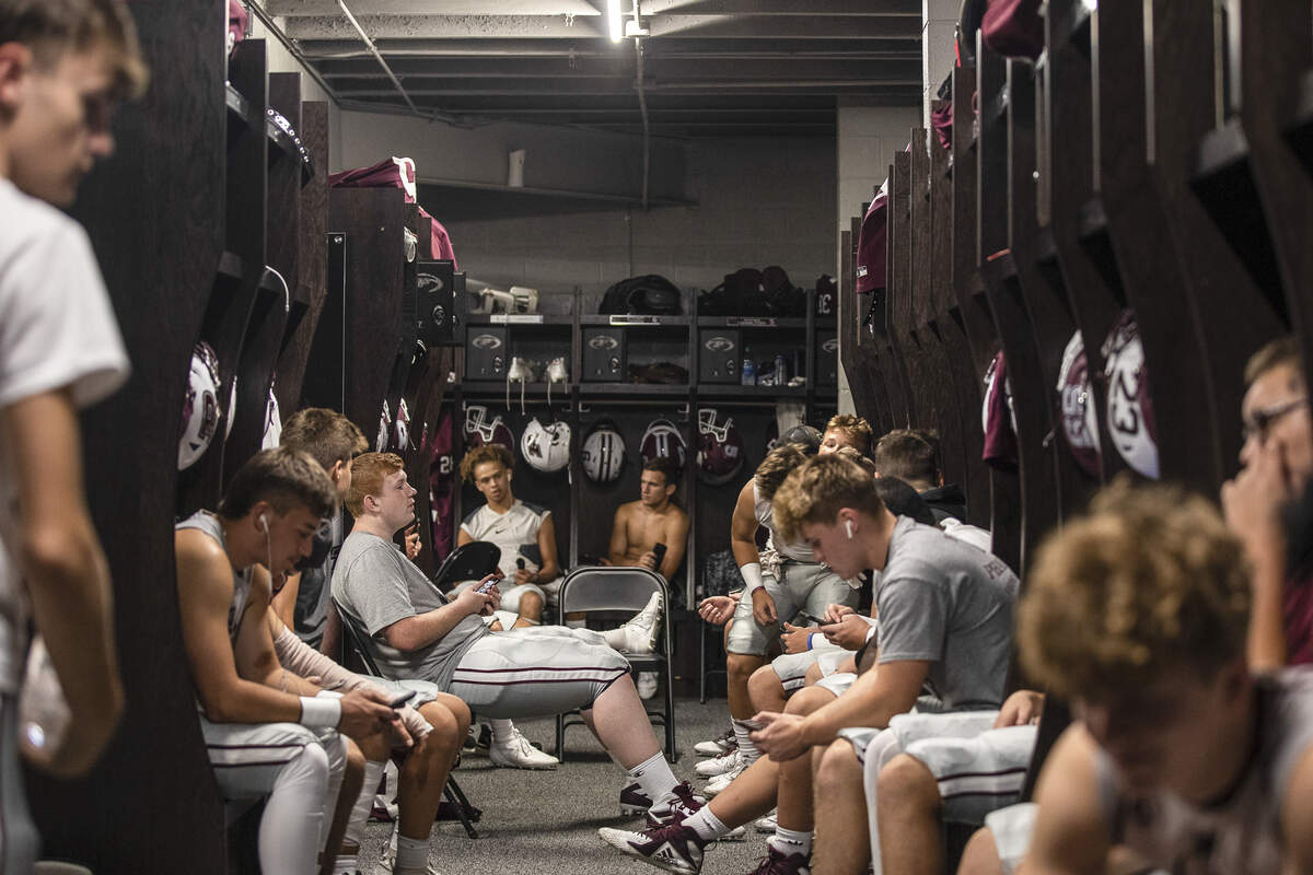 The Pikeville Panthers prepare for their game against Raceland Friday, Sept. 13, 2019.