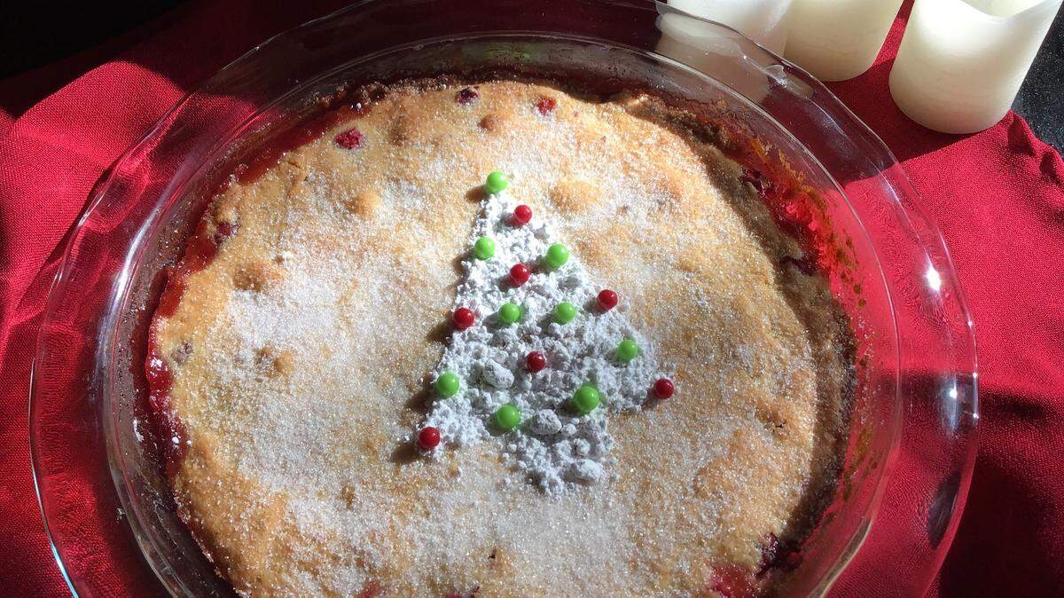 The Nantucket Cranberry Pie is an easy one-bowl pie that makes a great holiday dessert.