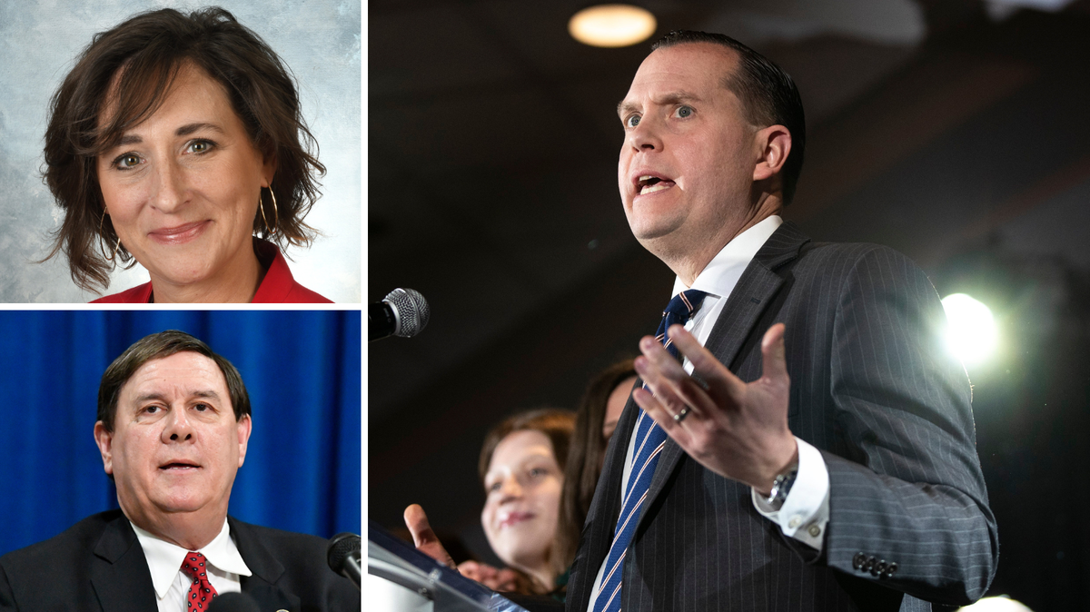 Attorney General Russell Coleman, Treasurer Mark Metcalf and State Sen. Lindsey Tichenor are among the Kentucky Republicans backing former President Donald Trump after his New York hush money conviction.